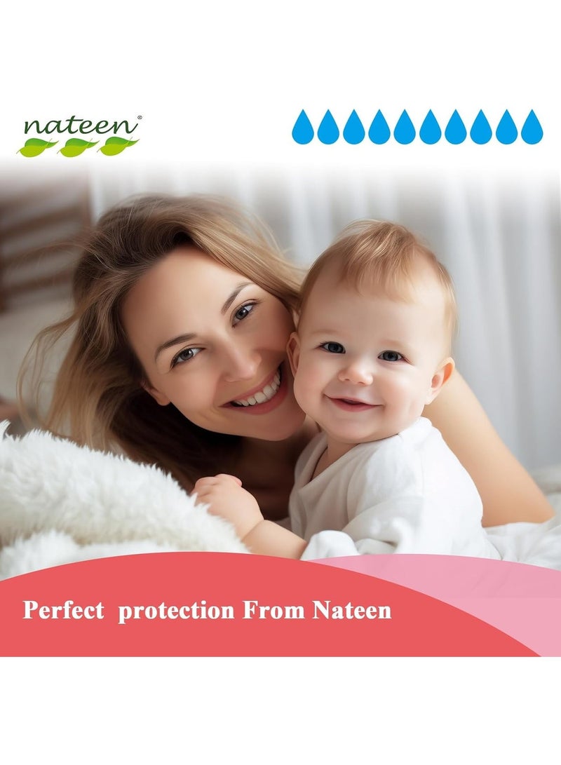 nateen Disposable Incontinence Underpads, 80 X 180 Cm, 40 Pcs Bed Pads For Mattress Furniture Sofa Chair Protector High Absorbency Mats. - Image 5